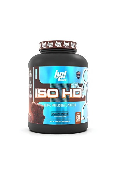 BPI SPORTS ISO HD, Chocolate Brownie, 5.48 Lb, High Quality Protein, Accelerates Recovery Process