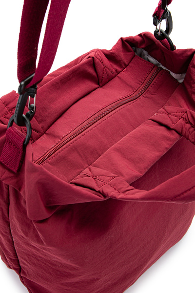 minebag Klinkır Fabric Waterproof Edvin Unisex Crossbody Bag Cherry Rot