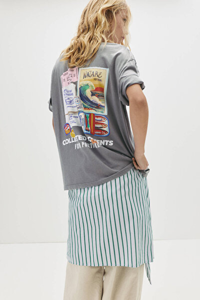Pull & Bear Past Summer Archives T-shirt
