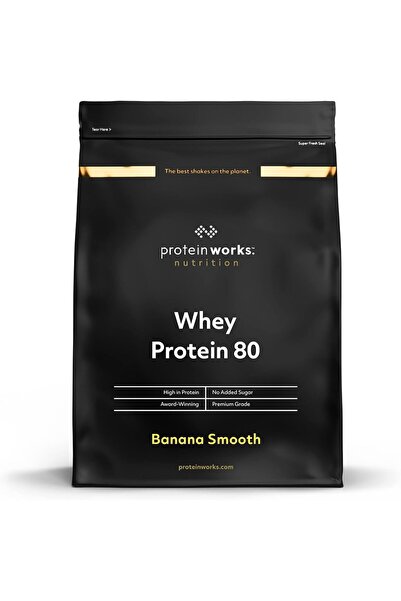 THE PROTEIN WORKS Whey 80 Powder Low Calorie Shake Whey Shake 57 Servings - B...