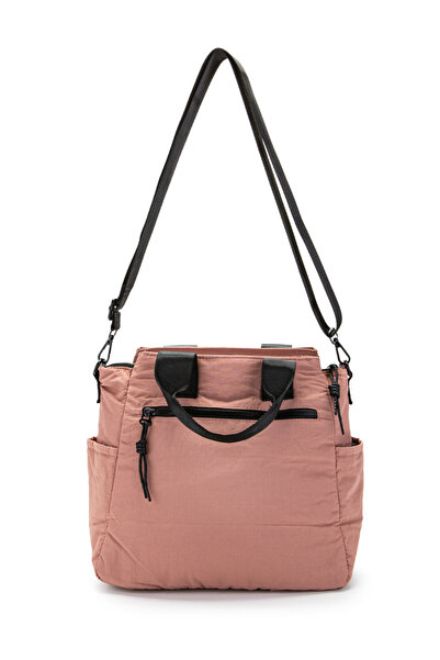 minebag Klinkır Fabric Women's Crossbody Bag Darrel Pink