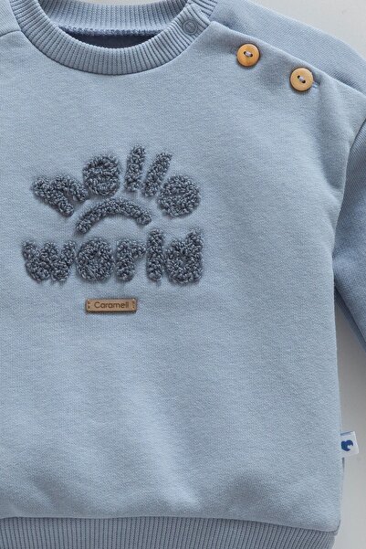 Caramell Animal Word Double Set with Inner Shardon (for 01-12 Months) - Indigo Blue