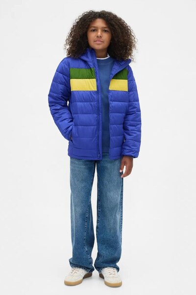 GAP V-Frch Logo Çocuk Mont