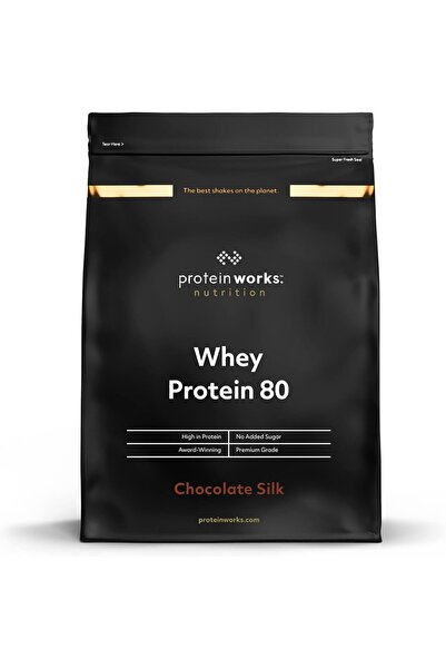 THE PROTEIN WORKS - مسحوق مصل اللبن 80 ميلك شيك منخفض السعرات الحرارية، ميلك ...