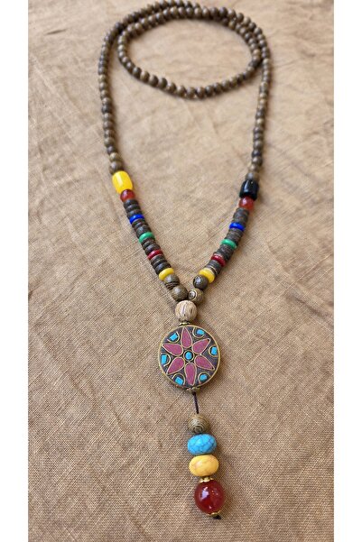 trendbysena Ethnic Authentic Design Handmade Long Mala Necklace