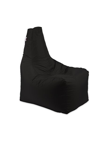 Pufrelax Fotoliu puf Sunlounger EVO XL, umplutura de burete Memory Mix, material impermeabil, Negru