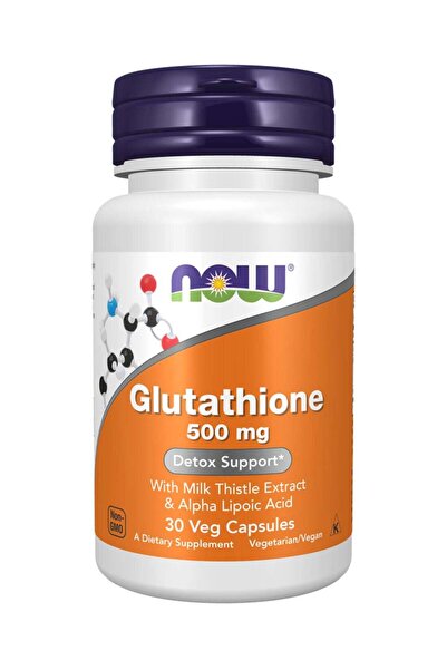 Now Foods Glutathione Dietary Supplement 500mg - 30veg Capsules