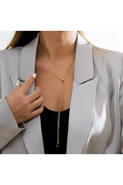 lor Colier Lung Ajustabil Design Minimalist