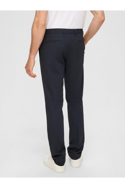 s.Oliver BLACK LABEL Men's Regular Fit Suit Pants, Navy Blue