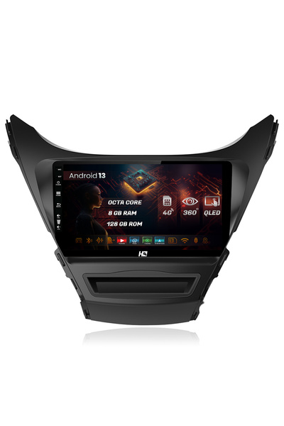 HUB64 Navigatie Hyundai Kona (2018+), Android 13, Octacore, Slot Sim 4G
