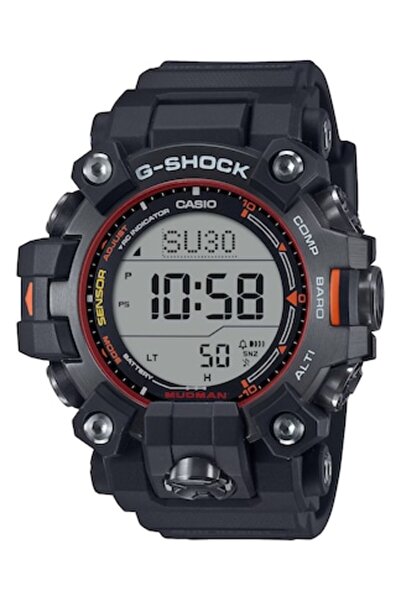 Casio G-SHOCK Mudman Solar GW-9500MEC-1ER, black, solar mechanism, waterproof 200m, rubber strap