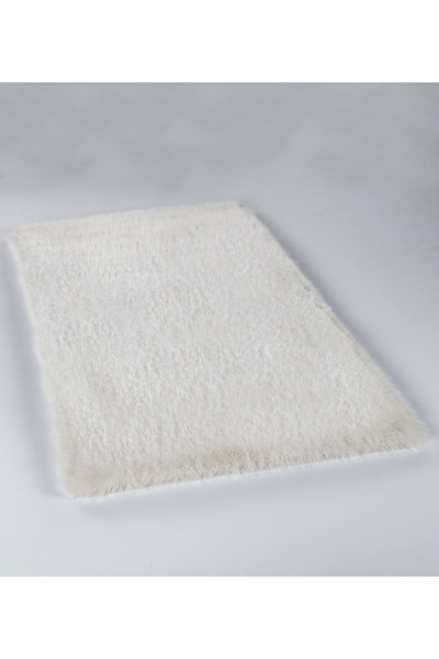 Apex Reiki Krem Peluş Post Halı