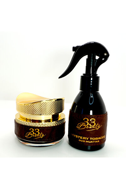 THE 33 BEAUTY بخور عود ميستر توباغو مع بخاخ مثبت رائحة