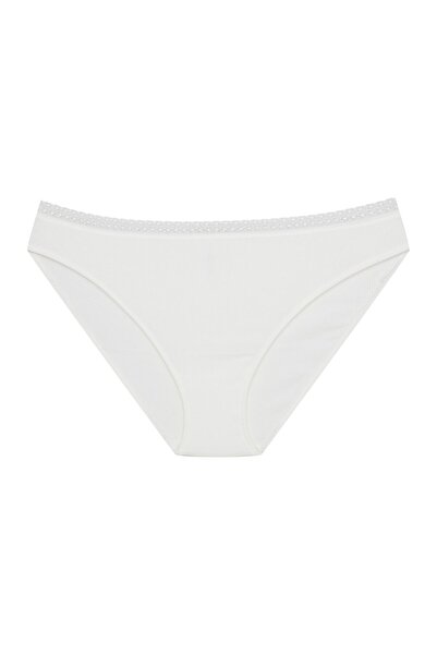 Bloovii Chiloți confortabili pentru femei, cu nervuri și garnitură de dantelă | Collige