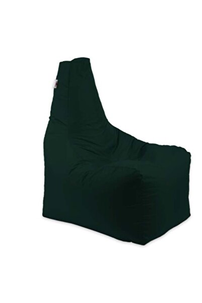 Pufrelax Fotoliu puf, Sunlounger EVO XL, umplutura de burete Memory Mix, material impermeabil, Verde inchis