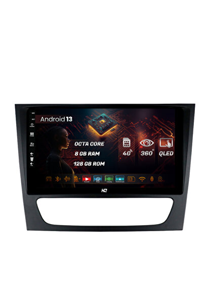 HUB64 Navigatie Renault Megane 2 (2002-2009), Android 13, Octacore, Slot Sim 4G
