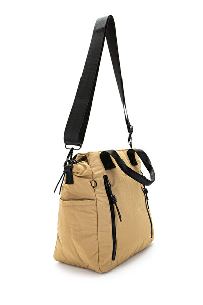 minebag Klinkır Fabric Women's Crossbody Bag Darrel Mustard