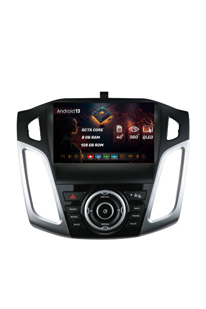HUB64 Navigatie Ford Focus 3 (2011-2019), Android 13, Octacore, Slot Sim 4G