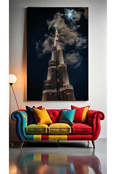 özkacar DEVASA GÖKDELEN Ev Duvar Salon Güzellik Salonu Ofis Dükkan Dekarasyon...