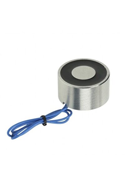 Mıknatıs AVM Ø63x30 mm Elektromıknatıs – 45 kg Çekim Gücü, DC 5V %50 Çalışma ...