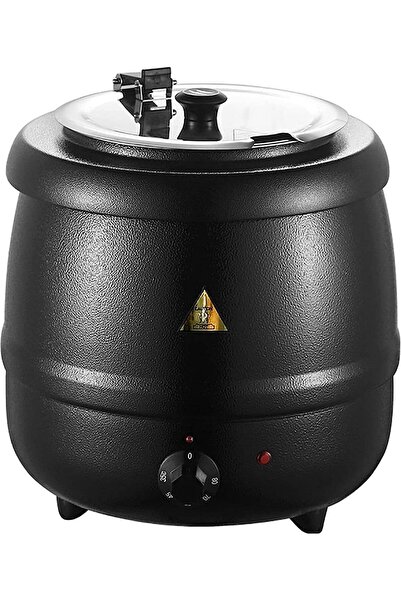 A.E سخان حساء تجاري من oBlosdh، سخان طعام سعة 10 لتر، مع خاصية التحكم في درجة...