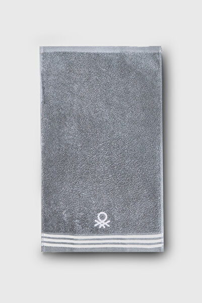 Benetton Home Рушник для ванної кімнати, рушник для обличчя, рушник для тіла, сірий, 100% бавовна, набір з 3 штук, 70x140 см, 50x90 см, 30x50 см