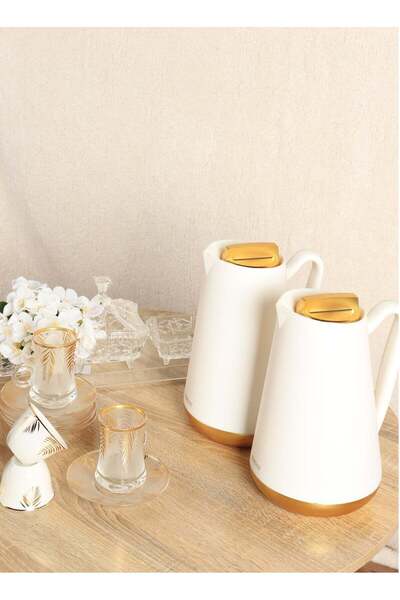 HOMEVEO Home View Luxury Tea and Coffee Thermos Set, 1L Capacity