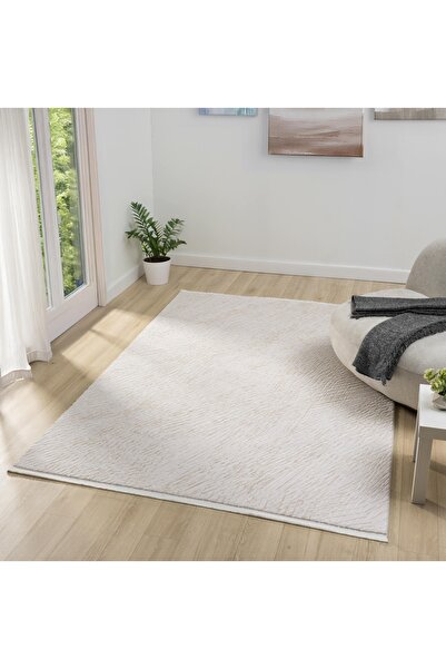 Mariesse Home Sahra Serisi Kalın Akrilik Dokuma Salon Mutfak Koridor Kesme Yo...