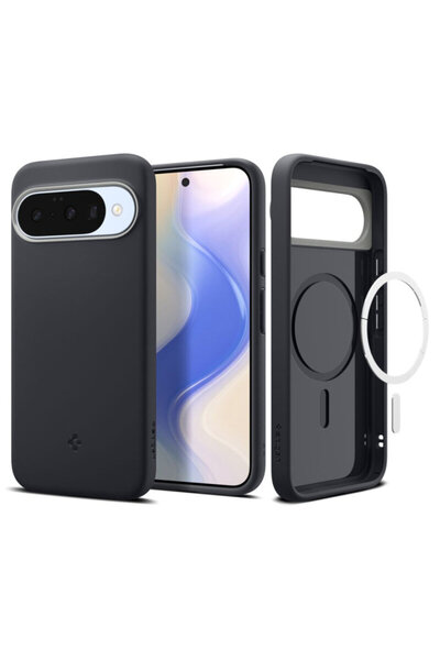 Spigen Carcasă Caseology Nano Pop MagSafe pentru Google Pixel 10, neagră