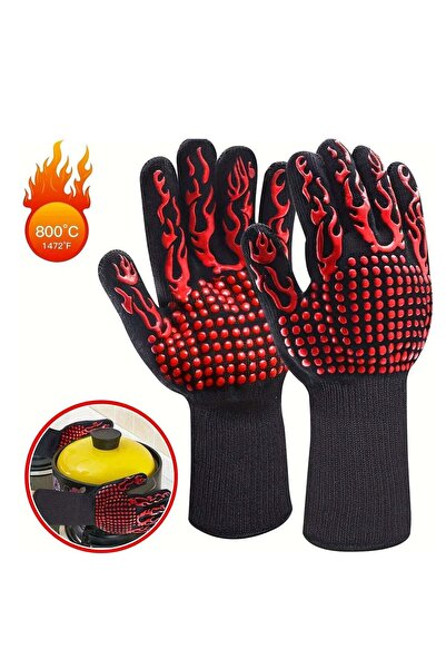 Generic Pair of BBQ Gloves Resistant to Up to 932°F