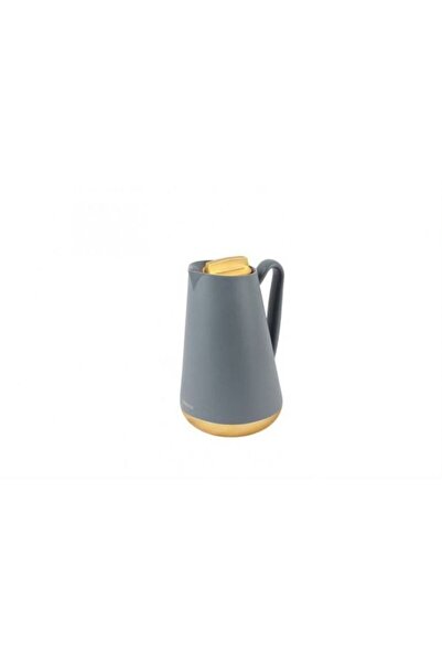 HOMEVEO Home View Thermos for tea or coffee - 1 liter, golden base and golden...