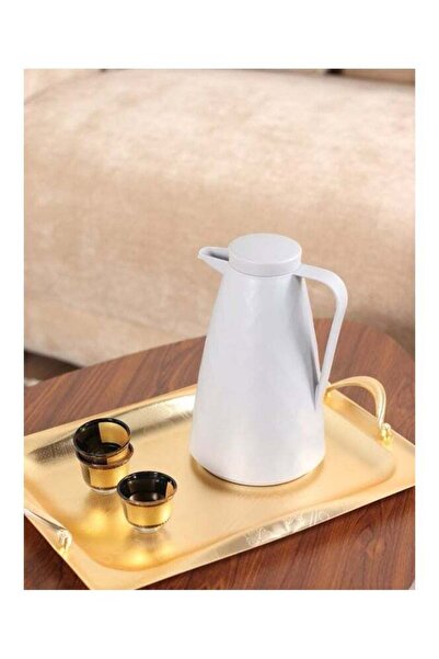 HOMEVEO ترمس ماسا للشاي أو القهوة، سعة 1 لتر