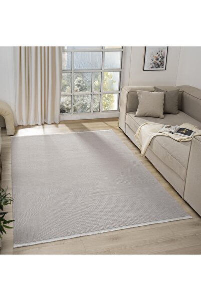 Mariesse Home Sahra Serisi Kalın Akrilik Dokuma Salon Mutfak Koridor Kesme Yo...