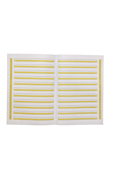 Limmy New Textbook Vertical Ruled Beautiful Writing Notebook Medium Size 16.5X24 -1 Piece
