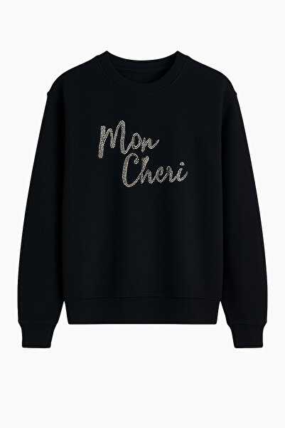 FORMO Hanorac de iarnă din bumbac, gros, brodat cu mărgele, de înaltă calitat...