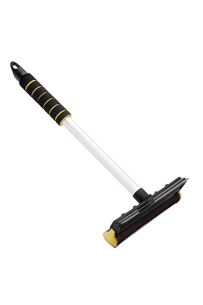 AMIO Racleta pentru parbriz 2in1 din silicon si burete, maner din aluminiu, lungime 45 cm