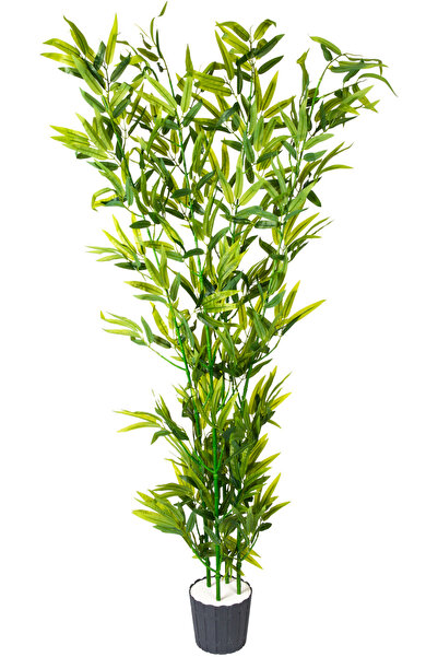 Herdekora Yapay Bambu Ağacı Yeşil 4'lü 145 Cm.