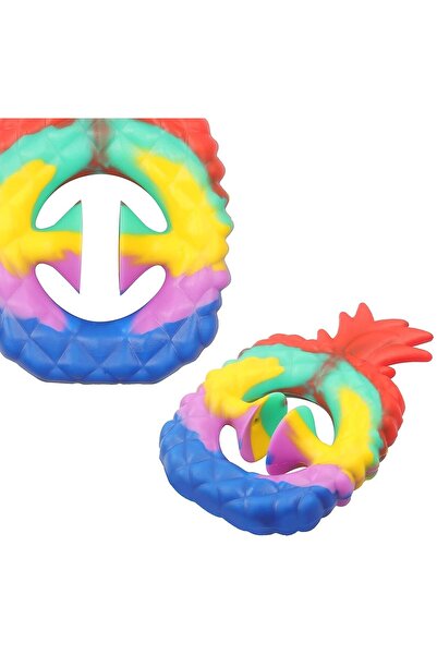 Teo Jucarie Senzoriala Antistres cu Ventuza de Decompresie, Antrenare Antebrat, 3 ani, Model 2, Multicol