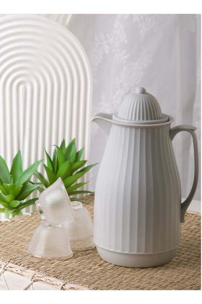 HOMEVEO ترمس فاخر للشاي أو القهوة سعة 1 لتر