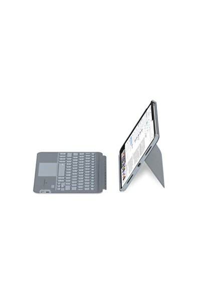 SMARTIX لوحة مفاتيح لاسلكية قابلة للفصل مع لوحة تتبع لجهاز iPad Air 13 بوصة M2 و Pro