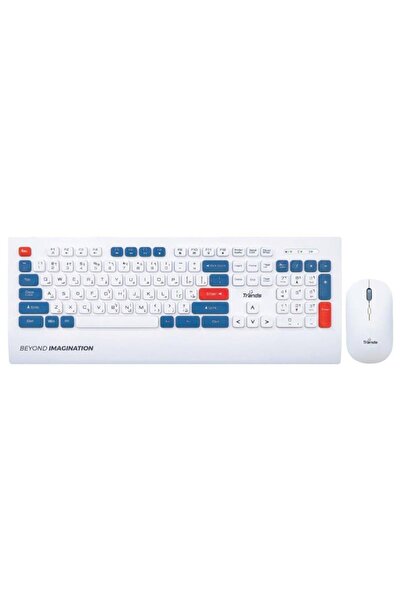 trands Keyboard and Mouse Combo White TR-KB9762