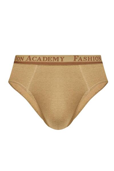 FASHION ACADEMY Mens Brief Color Outer Elastic 3 Pack