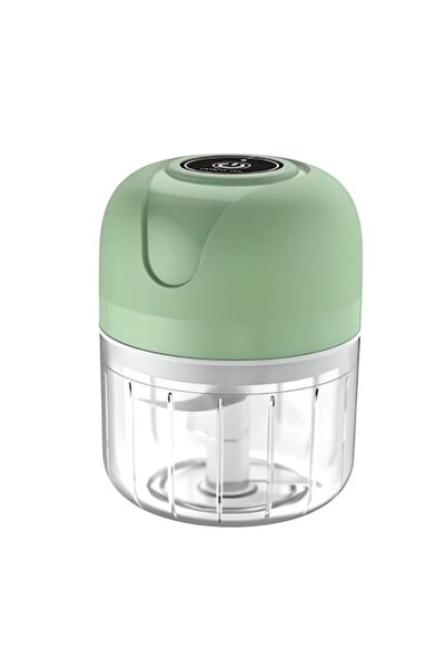 Pronett Mini Portable Electric Chopper with 3 Stainless Steel Blades, USB Charging, 300ml, 45W