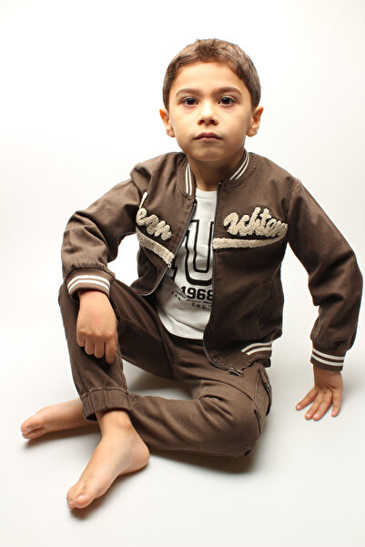 İDİL Bel Elastic Brown Trousers