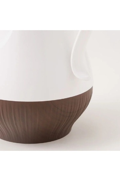 Dallaty Plastic Vacuum Flask Set Of 2, 1L, Wooden Color