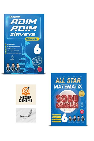 Newton Yayınları Newton 6.Sınıf Adım Adım Matematik All Star Matematik Soru H...