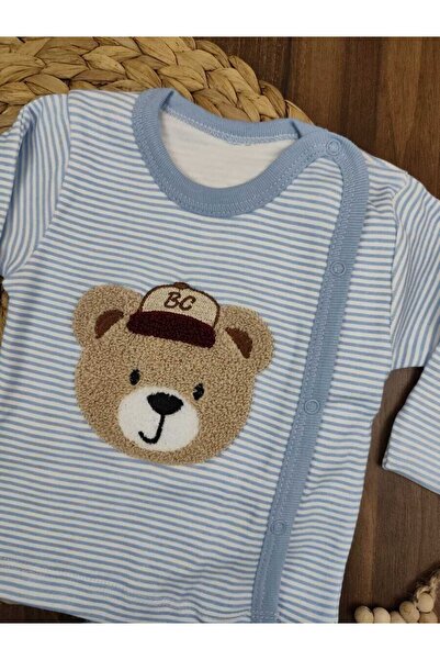 Babycan 3 LÜ Erkek Bebek Zıbın Takım