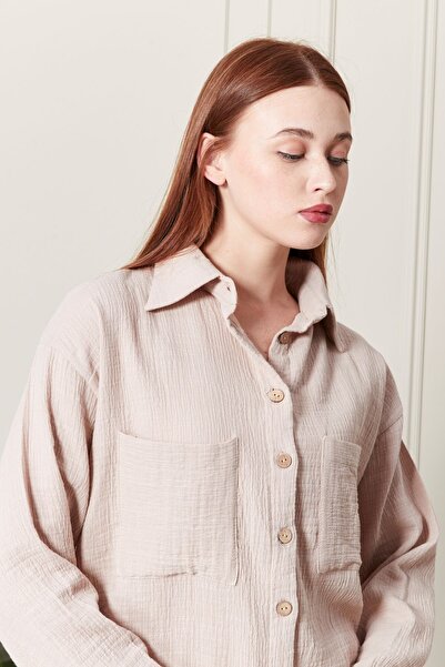 MİNUSA DESİGN Shorts Shirt Set Soft 100% Cotton Fabric Cotton