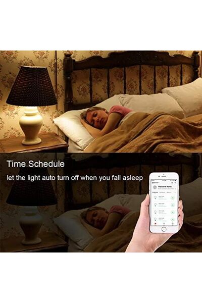 SKY TOUCH SKY-TOUCH 2 pcs Alexa WiFi Smart Led Bulb E27 Remote RGB Control Color, Multi-Color Changing Dimmabl