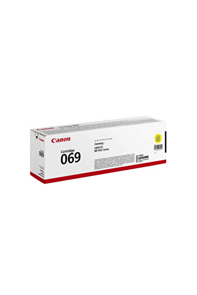 Canon Toner galben CRG069Y, capacitate de 1900 de pagini pentru i-SENSYS LBP6...